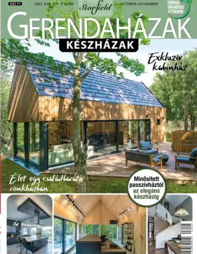 Gerendaházak magazin clt vendégház a címlapon