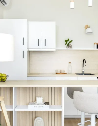 Budapest teljes felújítás és kiadásra felkészítés után konyha