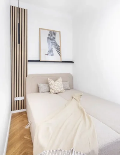 hálószoba home staging után