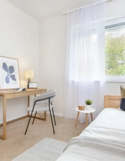 Budapest Mátyásföld home staging hálószoba