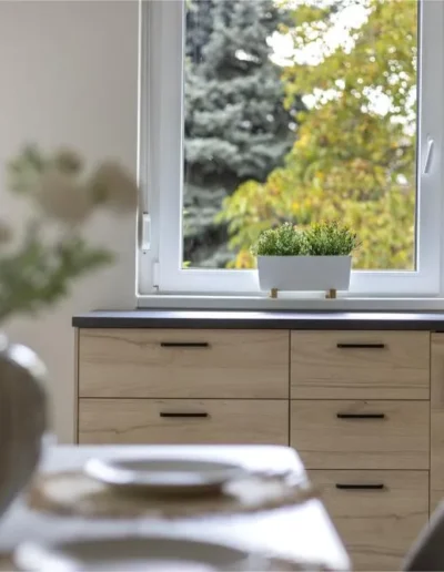 home staging után étkező