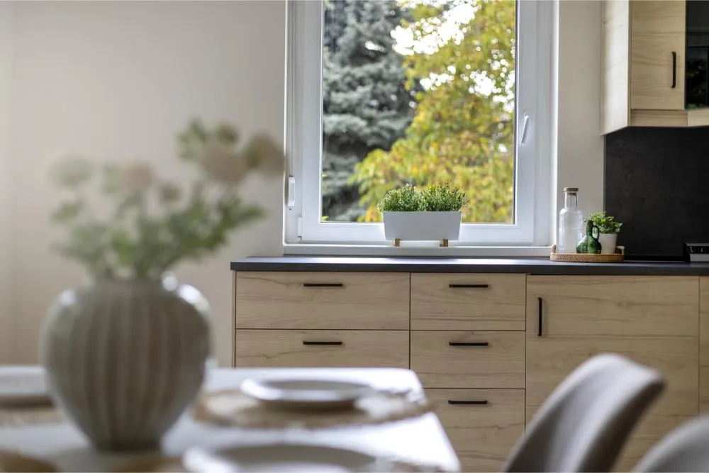 home staging után étkező