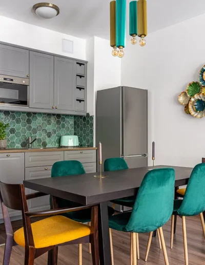 home styling után eladásra felkészített lakás konyha