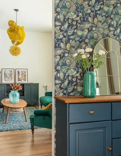 home styling után eladásra felkészített lakás előszoba